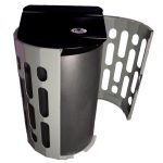 2020-BLACK - Waste Receptacle 1