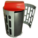 2020-RED - Waste Receptacle 1