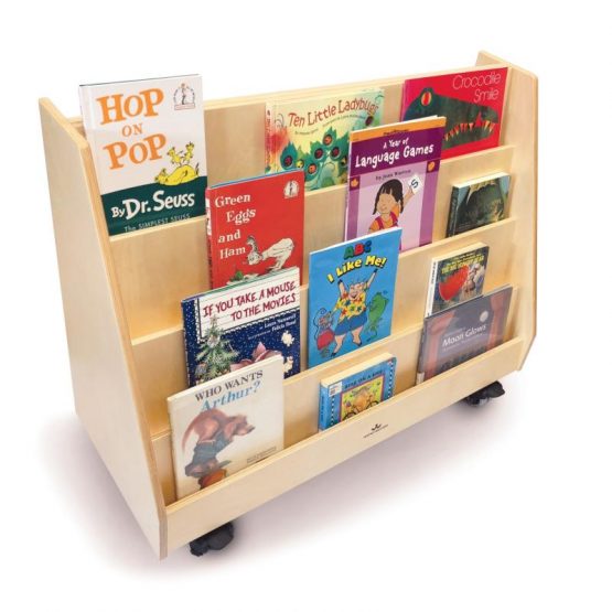 Deluxe Two Sided Mobile Book Display-img
