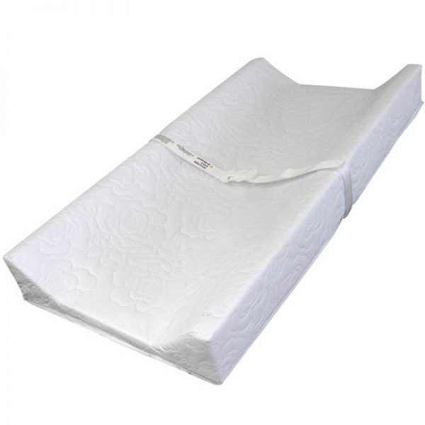 White Contoured Changing Pad-img