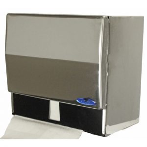 102 - Universal Roll and Single Fold Dispenser with lock