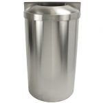 312-S - Wall Mounted Waste Receptacle with Open Top 1