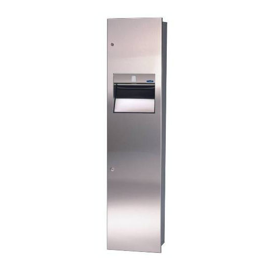 400-14 A - Combination Paper Towel Dispenser/Disposal