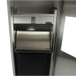 400 C - Combination Paper Towel Dispenser/Disposal 1