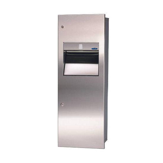 410 A - Combination Paper Towel Dispenser/Disposal