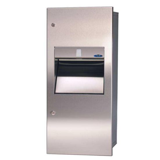 415B - Combination Paper Towel Dispenser/Disposal