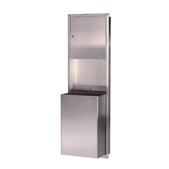 427A - Combination Paper Towel Dispenser/Disposal